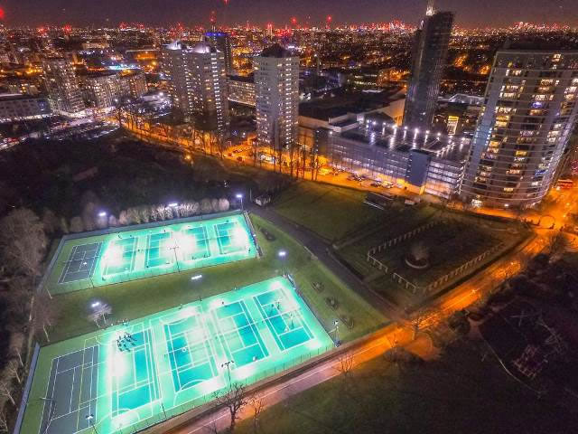 £500k King George's Park Tennis Courts Upgrade Now Complete  in Wandsworth SW18