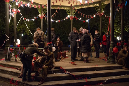 Battersea Park’s historic and picturesque bandstand is to feature prominently in the movie