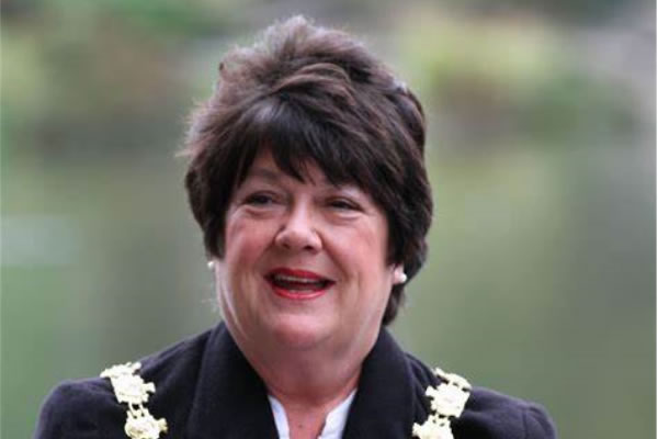 Jane Cooper during her time as Wandsworth Mayor 