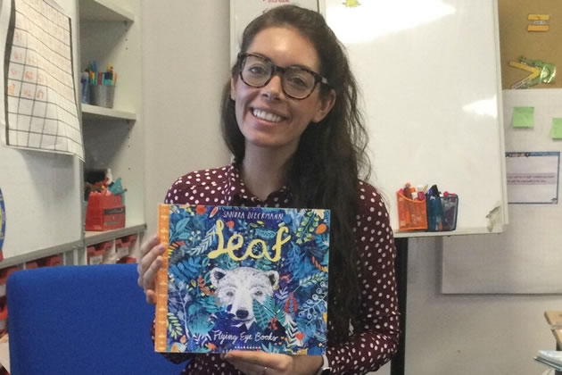 Teacher Sinead supports Learn To Love To Read 