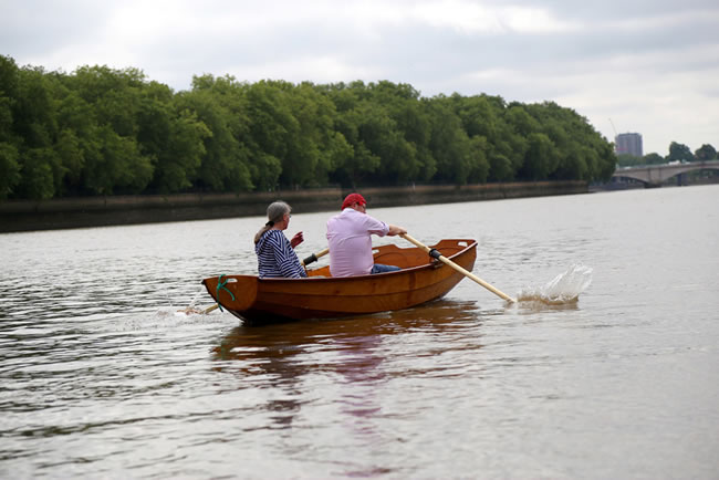 HMS Battersea Men's Shed launches following a three year build in Wandsworth and Putney