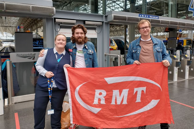 Railway workers are striking over pay