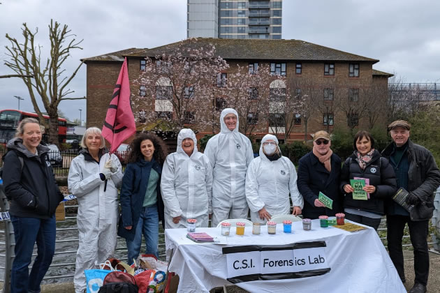 Wandle CSI. Members of XR Wandsworth explain what's in the water 