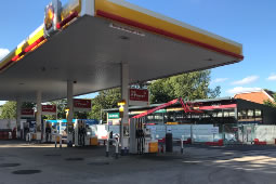 West Hill Shell Service Station Partially Closed For Works