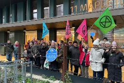 Protest Held Over Sewage Dumping in Local Waterways