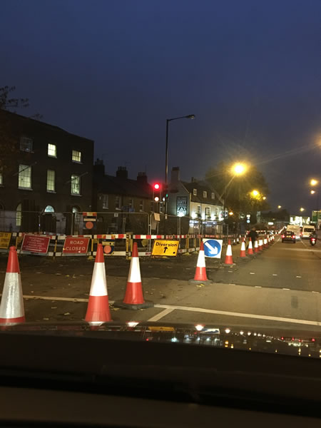 Traffic Mayhem On Wandsworth One Way System 