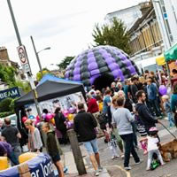 Bellevue Road Summer Fair On Wandsworth Common 