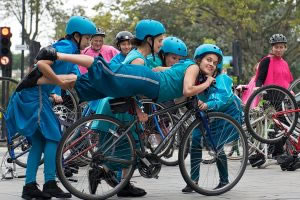 Bicycle Ballet Takes To The Streets During Wandsworth Fringe 