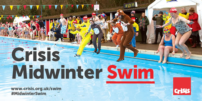 Crisis Midwinter Swim in Wandsworth