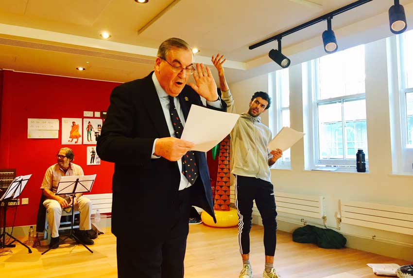 Mayor Of Wandsworth Makes His Panto Debut 