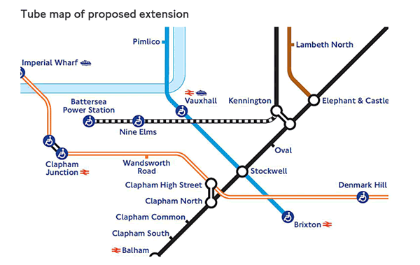 Northern Line Extension Work Closes Kennington Interchange
