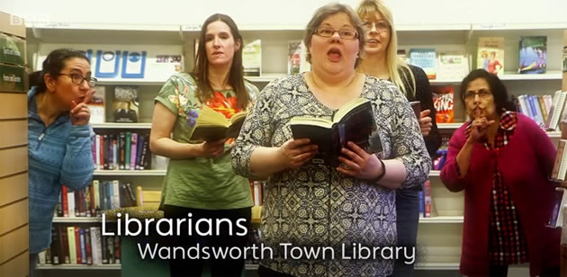 Wandsworth Librarians Star On The One Show 