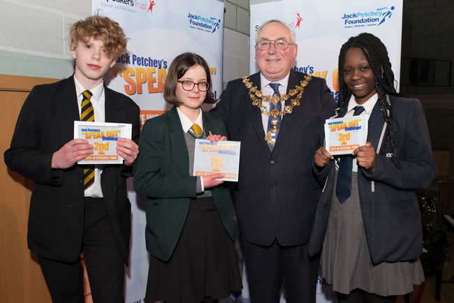 Chestnut Grove Pupil Wins Regional Final Of 'Speak Out' Challenge in Wandsworth SW18