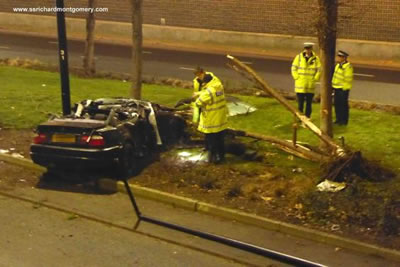 Woman Seriously Injured in Trinity Road Crash