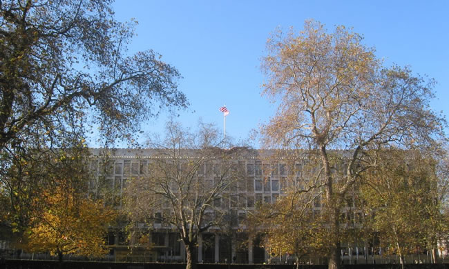 American Embassy Moves To Wandsworth In January 