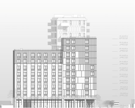 How the new building may look from York Road