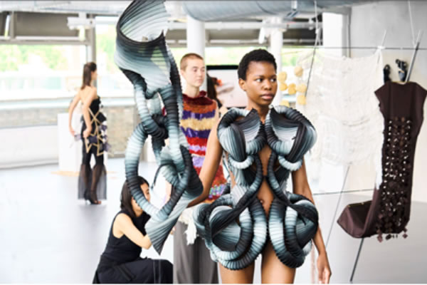 MA Fashion Graduate Show 2022 at the Royal College of Art. Picture: Richard Haughton/RCA