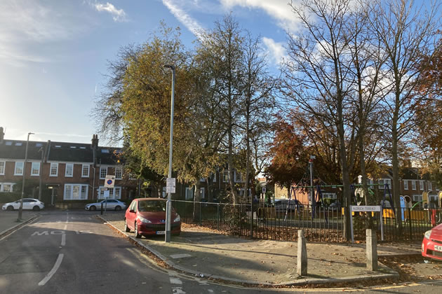 The 5g Mast Would Be Placed On The Outside Corner Of The Park