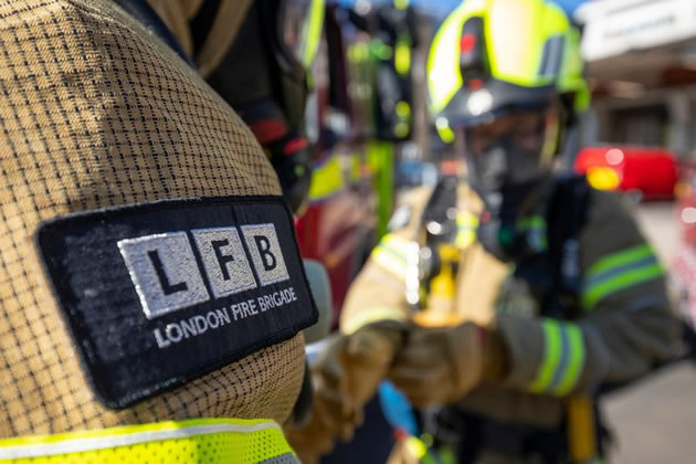 Firefighters Rescue Man from Wandsworth House Fire