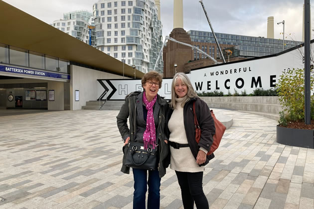 Maria Hoctor And Mandy Craske Said They'd Like More Information Displayed At The Station