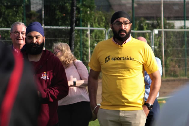 Monty Panesar at the SinjunGrammarians Cricket Club