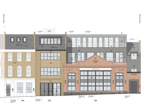 The proposed front elevation. Picture: Wandsworth Council/gdm architects