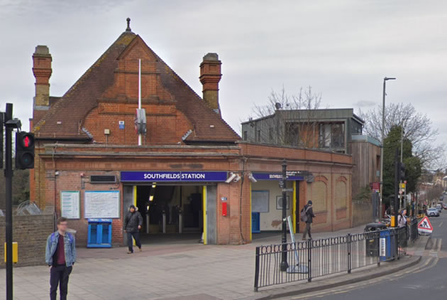 Southfields tube station